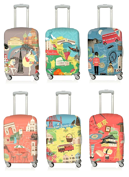 LOQI luggage covers